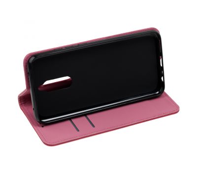 Чохол книжка для Xiaomi Redmi 8A Black magnet рожевий 2042675