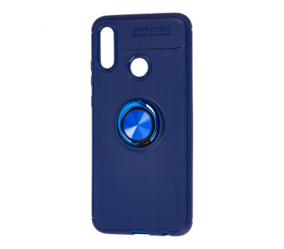 Чохол для Huawei P Smart 2019 Deen ColorRing з кільцем синій