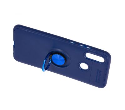 Чохол для Huawei P Smart 2019 Deen ColorRing з кільцем синій 2045724