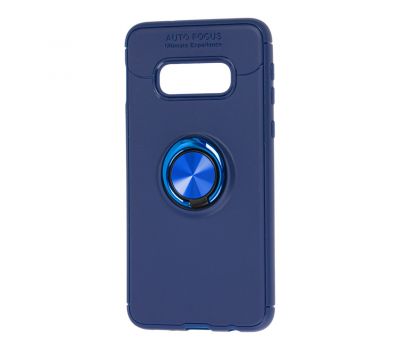 Чохол для Samsung Galaxy S10 (G973) Deen ColorRing з кільцем синій
