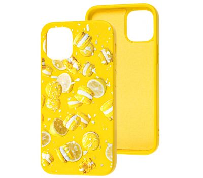 Чохол для iPhone 12 Pro Max Art case жовтий