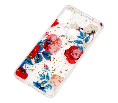 Чохол для Xiaomi Redmi Note 5 / Note 5 Pro Flowers Confetti "троянда" 2049274