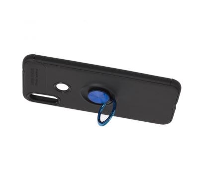 Чохол для Xiaomi Redmi Note 7 Deen ColorRing із кільцем чорний/синій 2049314