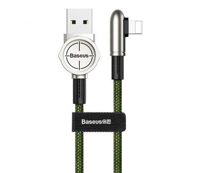 Кабель USB Baseus Exciting Lightning Cable 2.4A 1m зеленый