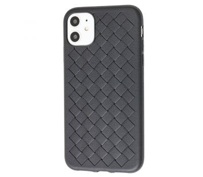 Чохол для iPhone 11 Weaving case чорний