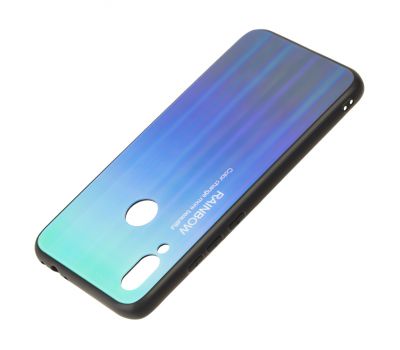 Чохол для Xiaomi Redmi 7 Rainbow glass синій 2058643