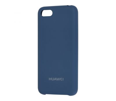 Чохол для Huawei Y5 2018 Silky темно синій