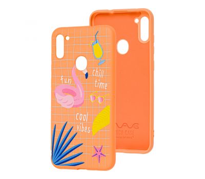 Чохол для Samsung Galaxy A11/M11 Wave Fancy summer mood/peach