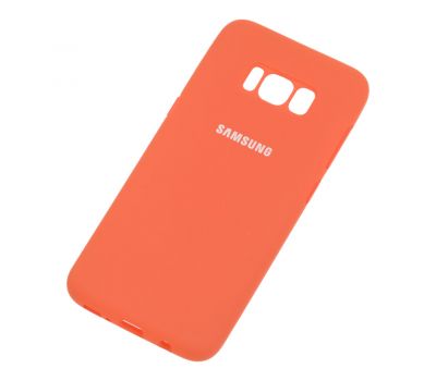 Чохол для Samsung Galaxy S8 (G950) Silicone Full помаранчевий 2060846