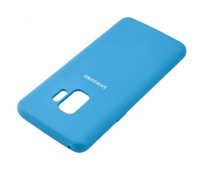 Чохол для Samsung Galaxy S9 (G960) Silky Soft Touch світло синій 2060939