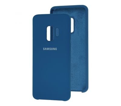 Чохол для Samsung Galaxy S9 (G960) Silky Soft Touch синій