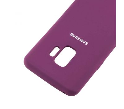 Чохол для Samsung Galaxy S9 (G960) Silky Soft Touch "бузковий" 2060918