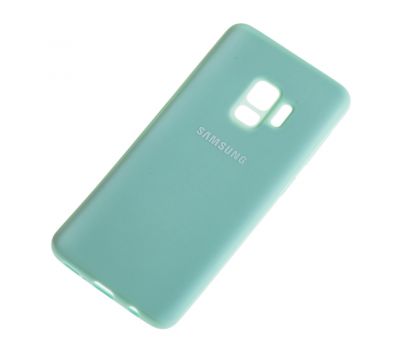 Чохол для Samsung Galaxy S9 (G960) Silicone cover бірюзовий 2060889