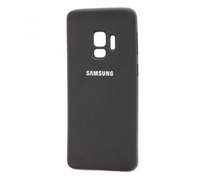 Чохол для Samsung Galaxy S9 (G960) Silicone cover чорний