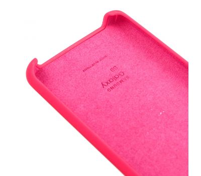 Чохол для Samsung Galaxy S9 (G960) Silky Soft Touch рожевий 2060934