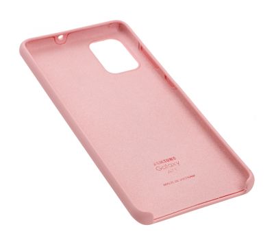 Чохол Silicone для Samsung Galaxy A71 (A715) Premium light pink 2060049