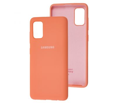 Чохол для Samsung Galaxy A41 (A415) Silicone Full персиковий