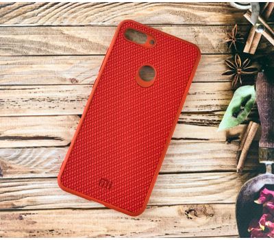 Чохол для Xiaomi Mi 8 Lite Carbon New червоний