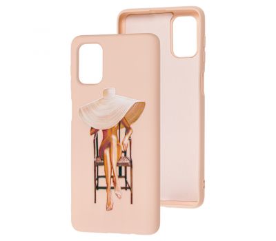 Чохол для Samsung Galaxy M31s (M317) Art case рожевий пісок