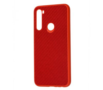 Чохол для Xiaomi Redmi Note 8 Carbon New червоний
