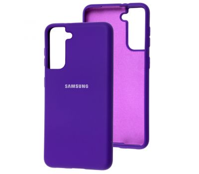 Чохол для Samsung Galaxy S21 (G991) Silicone Full purple
