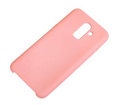 Чохол для Samsung Galaxy J8 (J810) Silicone світло-рожевий 2093268