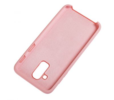 Чохол для Samsung Galaxy J8 (J810) Silicone світло-рожевий 2093269