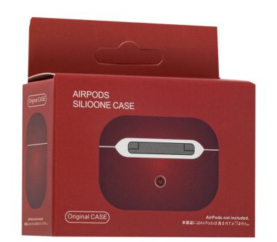 Чохол для AirPods Pro Slim case "червоний" 2099104