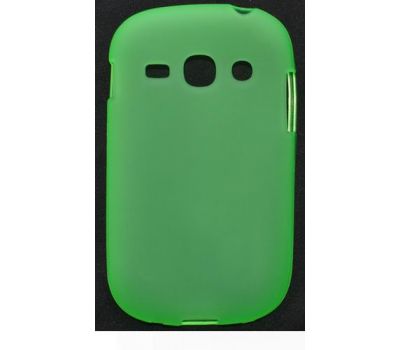 Original Silicon Case Samsung S6810 Green
