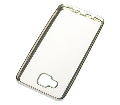 Чохол для Samsung Galaxy A7 2016 (A710) з окантовкою сріблястий 2104704