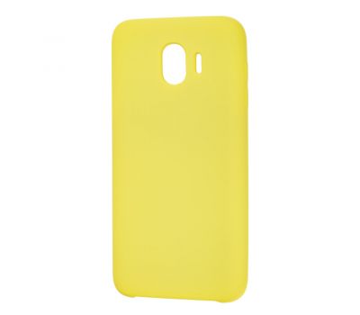 Чохол для Samsung Galaxy J4 2018 (J400) Silicone жовтий