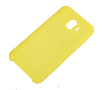 Чохол для Samsung Galaxy J4 2018 (J400) Silicone жовтий 2111903