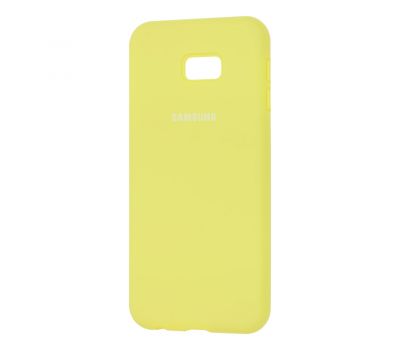 Чохол для Samsung Galaxy J4+ 2018 (J415) Silicone Full лимонний