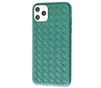 Чохол для iPhone 11 Pro Max Weaving case зелений