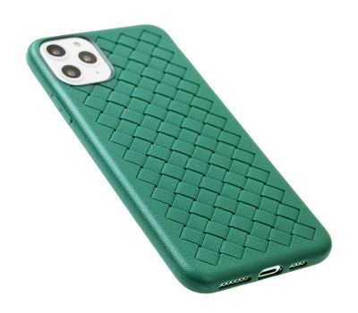 Чохол для iPhone 11 Pro Max Weaving case зелений 2120572