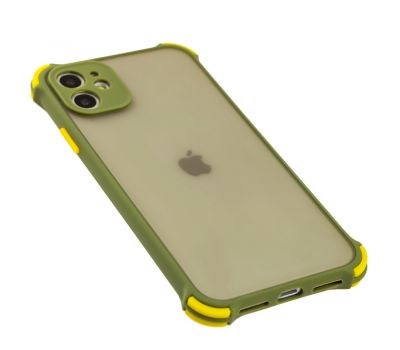 Чохол для iPhone 11 LikGus Totu corner protection зелений 2120546