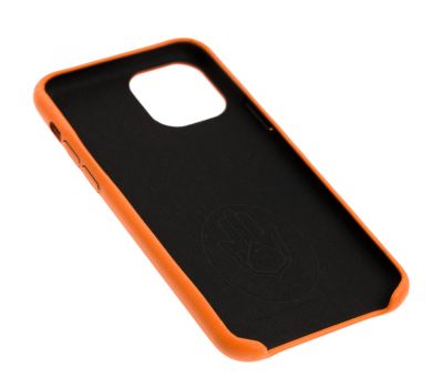 Чохол для iPhone 11 Pro Leather Ahimsa помаранчевий 2124479