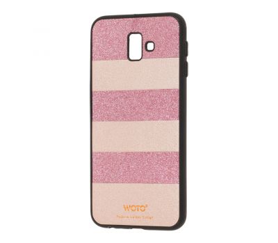 Чохол для Samsung Galaxy J6+ 2018 (J610) woto рожевий