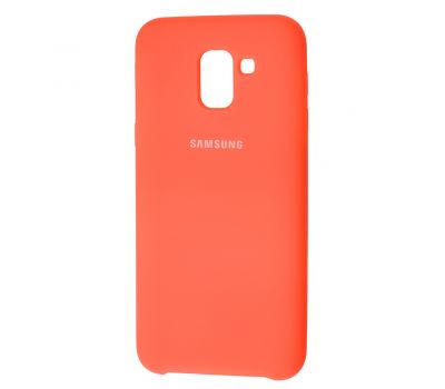 Чохол для Samsung Galaxy J6 2018 (J600) Silky яскраво-рожевий