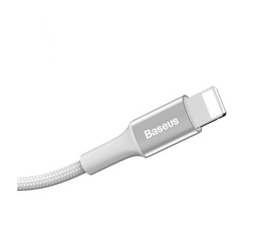 Кабель USB Baseus Shining Lightning Cable 2A 1m сріблястий 2135078