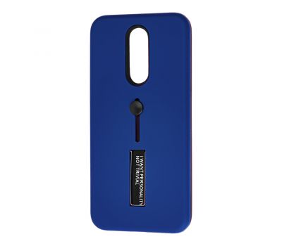 Чохол для Xiaomi Redmi 8/8A Kickstand темно-синій