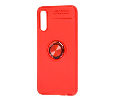 Чохол для Samsung Galaxy A50/A50s/A30s Deen ColorRing з кільцем червоний