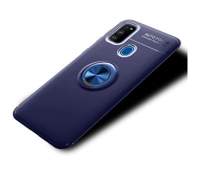 Чохол для Samsung Galaxy M31 (M315) Deen ColorRing з кільцем синій 2145998