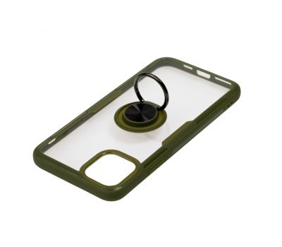 Чохол для iPhone 11 Pro Max Deen CrystalRing з оливковим кільцем 2146553