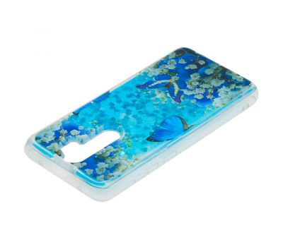 Чохол для Xiaomi Redmi Note 8 Pro Блискучі вода new метелики 2152358