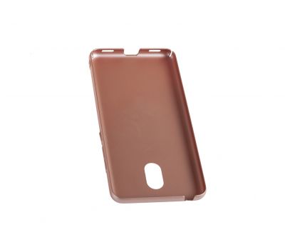 Чохол для Meizu M6 Soft Touch рожево-золотистий 2153169