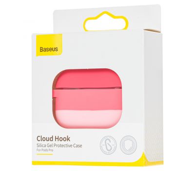 Чохол для AirPods Pro Baseus Cloud Hook Case рожевий 2153332