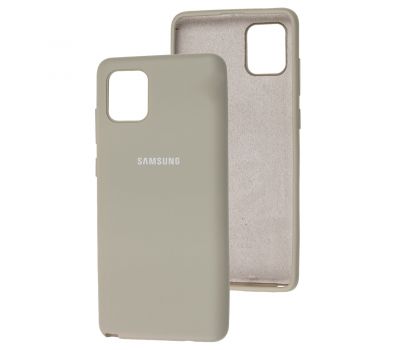 Чохол для Samsung Galaxy Note 10 Lite (N770) Silicone Full сірий