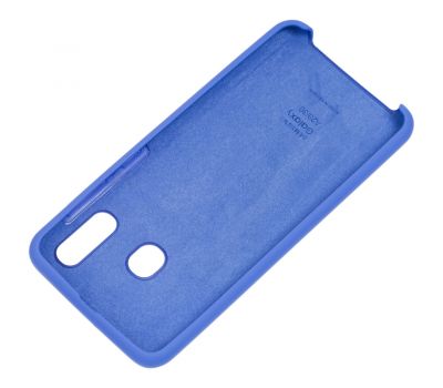 Чохол для Samsung Galaxy A20/A30 Silky Soft Touch світло-синій 2159222