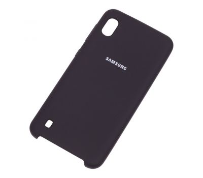 Чохол для Samsung Galaxy A10 (A105) Silky Soft Touch "чорний" 2159162